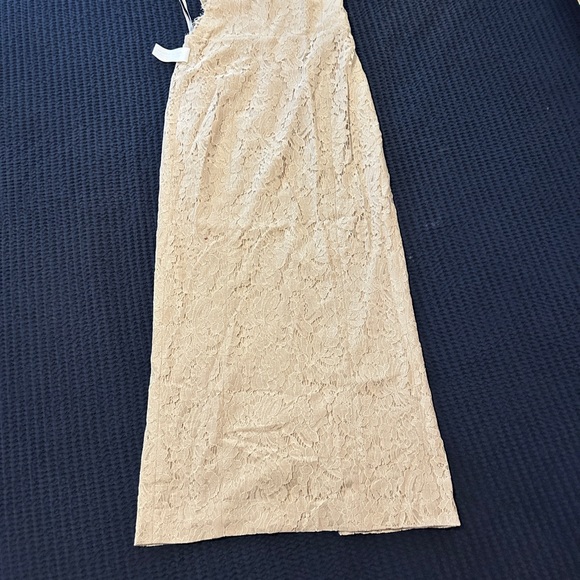 Champagne Anthropologie Formal Dress - Picture 6 of 8